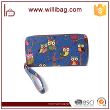 Coloré fantaisie mignonne hibou portefeuille mode pas cher femme sac à main